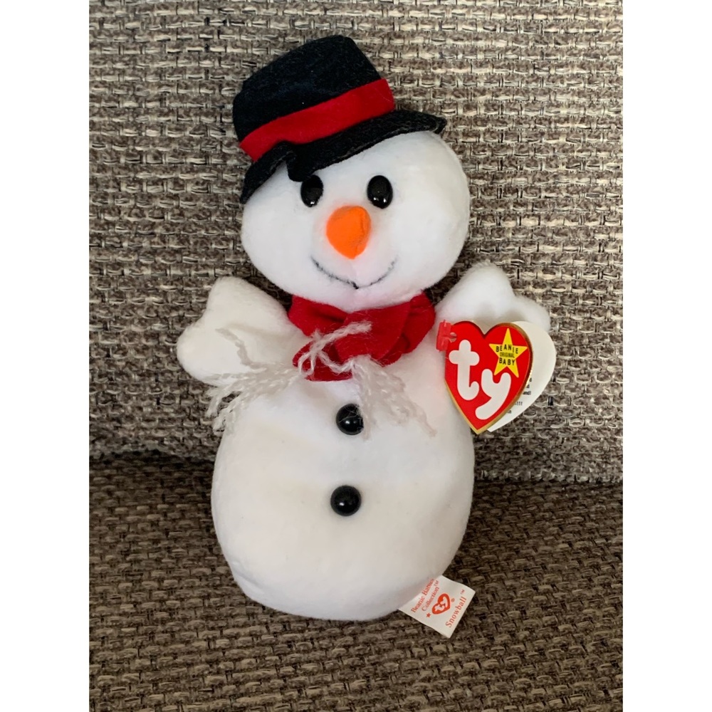 Retired TY 1996 Rare Beanie Babies “Snowball”